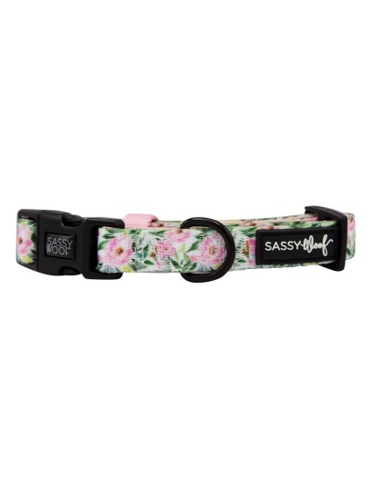 Magnolia - Sassy Woof Dog Collars - Small