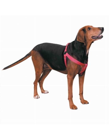Pink - CC Nylon 2 Step Harness 15-25In Pnk - 15-25in